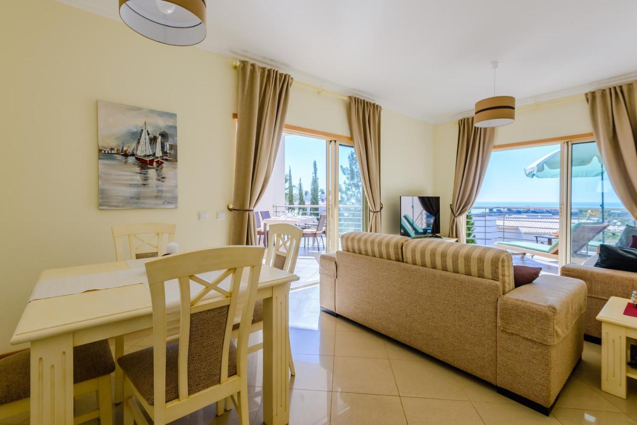 Bnb Homes Ocean View Apartment With Huge Sunny Terrace, 2 Swimming Pools & Tennis Court アルブフェイラ エクステリア 写真